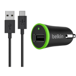 Belkin Kfz-Ladegerät 2.1A + USB-C-zu-USB-Kabel
