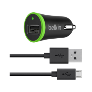 Belkin KfZ-Ladegerät, 2.4A-12W, inkl. 1.2m Micro-USB Kabel